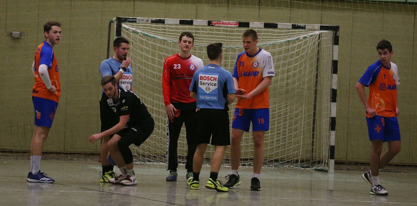06.02.2018 - Handball A-Jugend Bundesliga Wallau/Massenheim - Wiesbaden ** foto Â© thomas zÃ¶ller ** foto ist honorarpflichtig! ** auf anfrage in hoeherer qualitaet/aufloesung